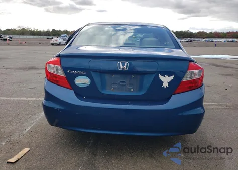 2012 Honda Civic Lx из США, поврежденный, VIN 2HGFB2F52CH508166